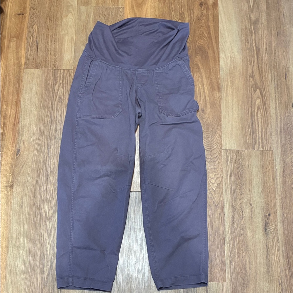Old Navy Rollover Utility Maternity Pants